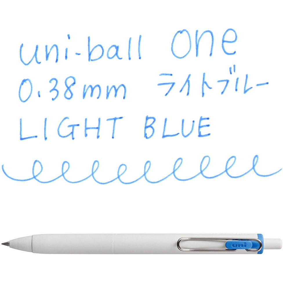 UMNS38.8 ユニボール ワン 0.38 uni(三菱鉛筆) ノック式 入数1本