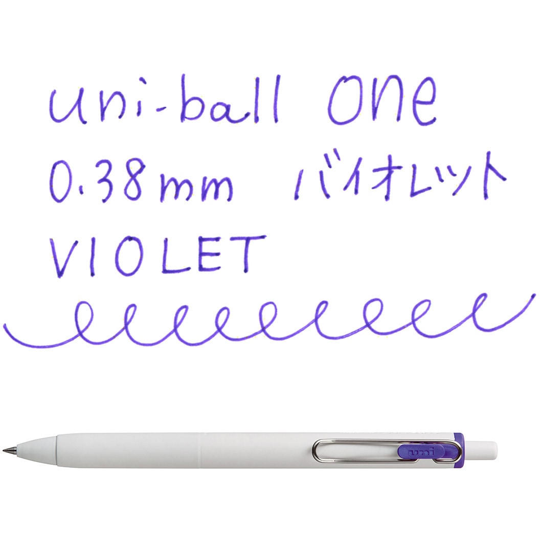 UMNS38.12 ユニボール ワン 0.38 uni(三菱鉛筆) ノック式 入数1本