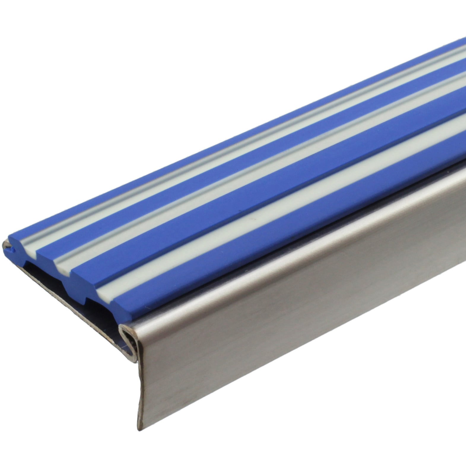 D102L-2H-14 ステンレスノンスリップ 蓄光タイヤ付き ヒナカ(旧:日中製作所) 長さ2m 1本 D102L-2H-14