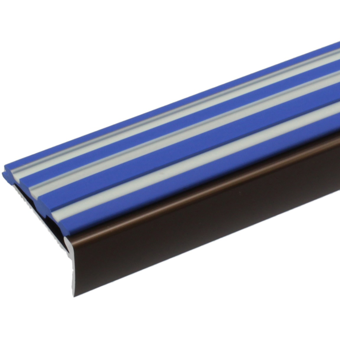 D112UL-2H-14 アルミノンスリップ 蓄光タイヤ付き ヒナカ(旧:日中製作所) 長さ2m 1本 D112UL-2H-14