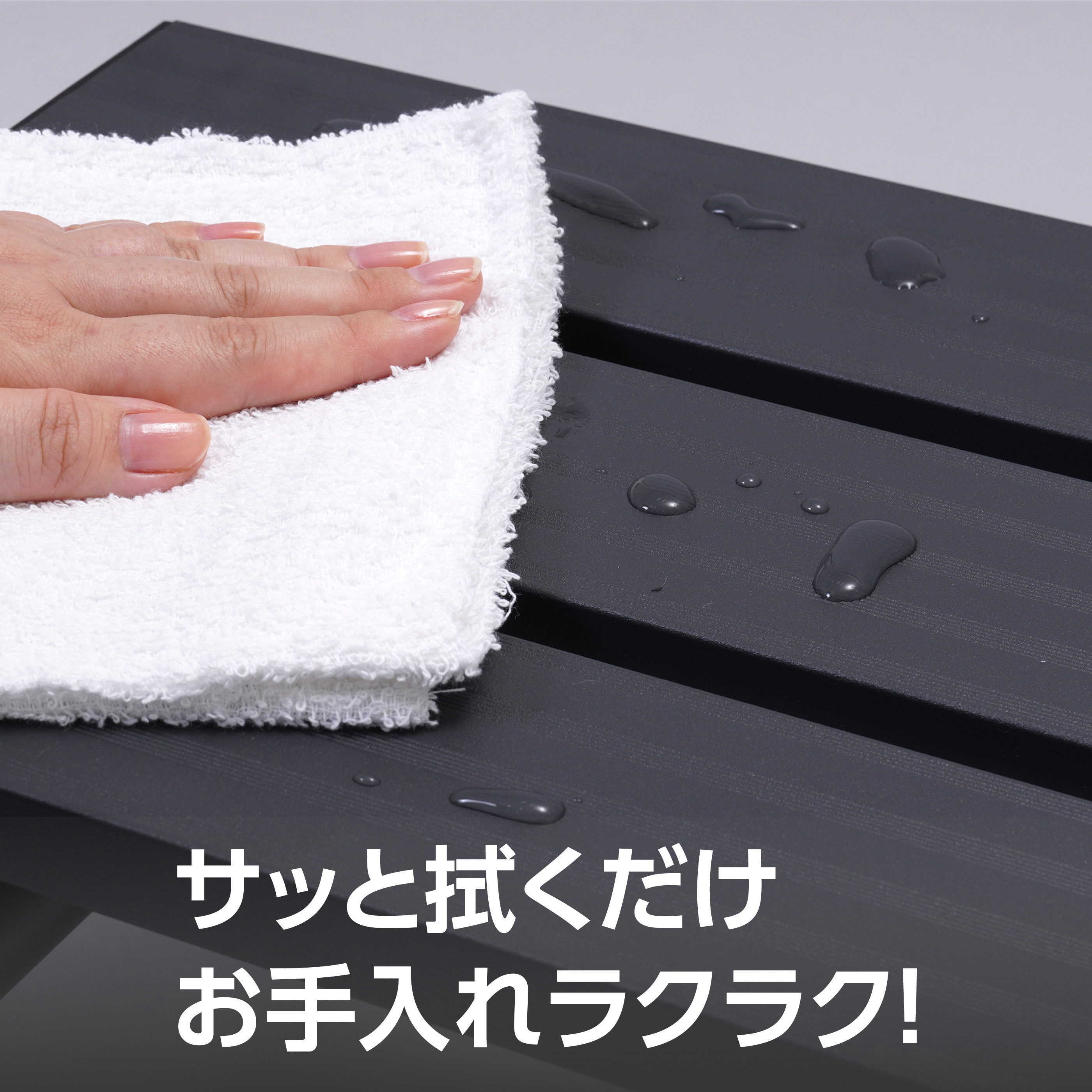 踏み台 アルミ製 1段 モノタロウ 幅540mm奥行265mm高さ165mm
