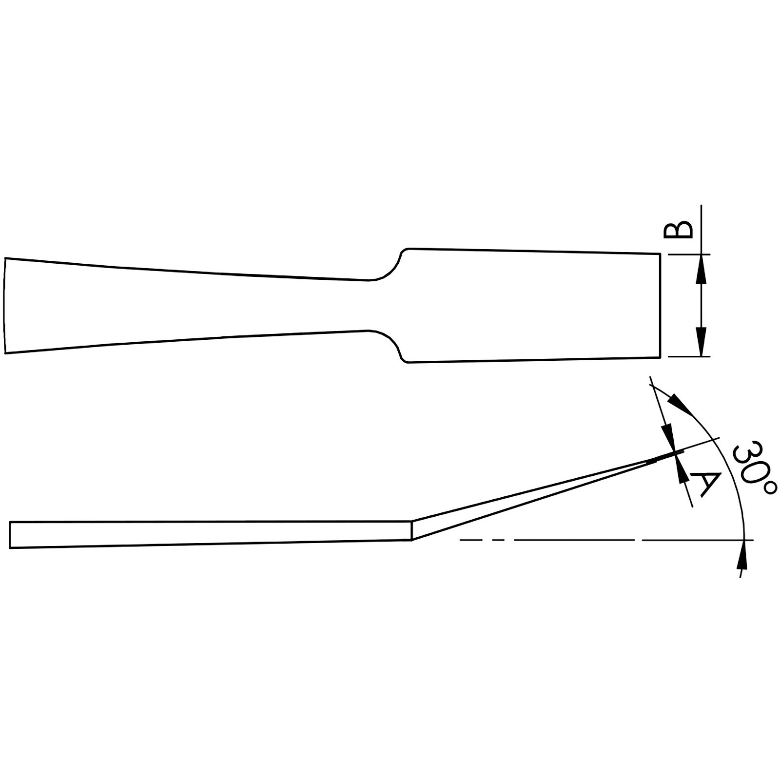 36A-SA-1-IT 耐酸耐磁精密ピンセット(非磁性タイプ) Ideal-Tek 全長