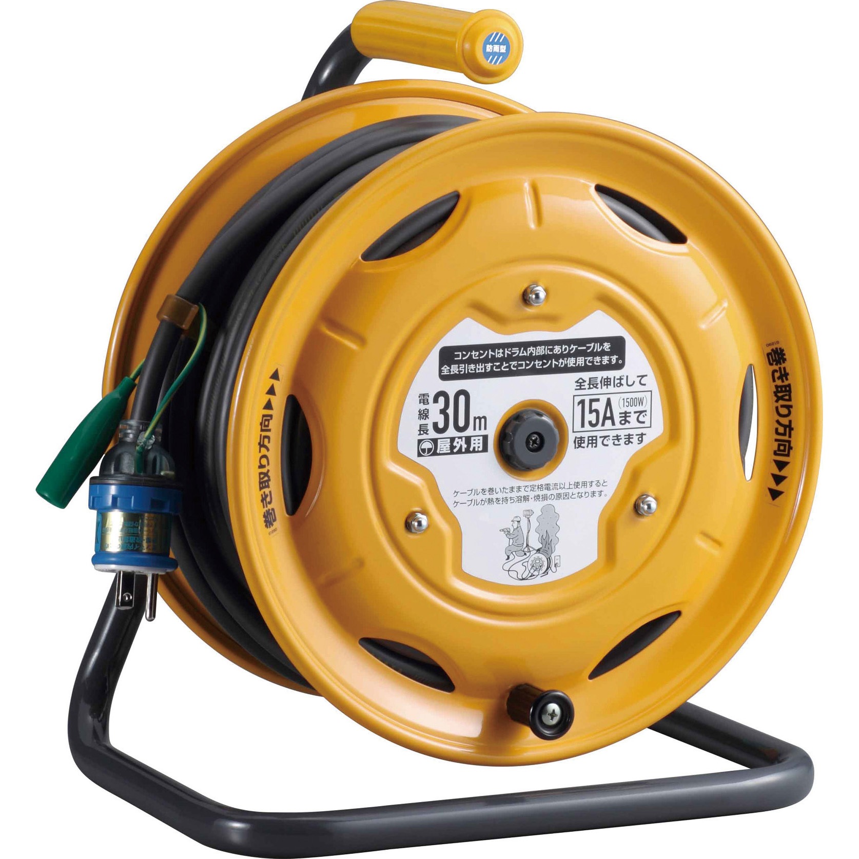 ZBN-30K 屋外用ゼンビキリール ハタヤリミテッド 3口