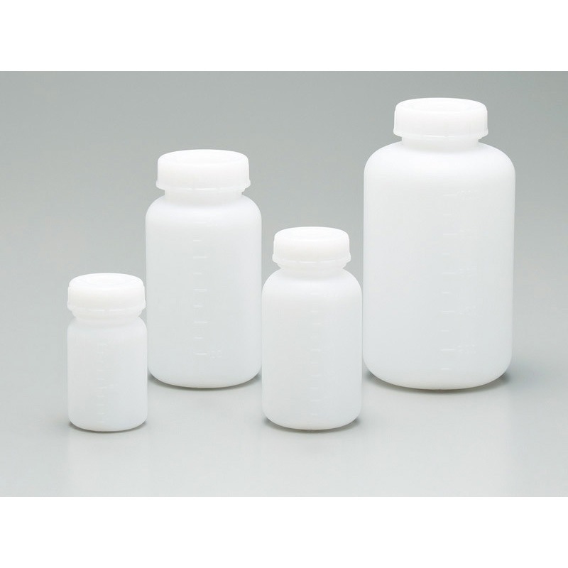 30807C 広口瓶 バイオプラPEボトル サンプラテック 1000mL  1箱(50個)