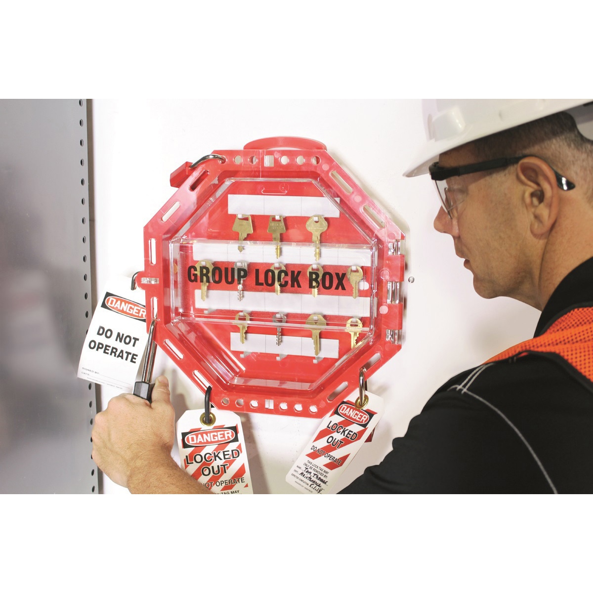 PSL-1026 プラスチック製グループロックアウト用ボックス PANDUIT