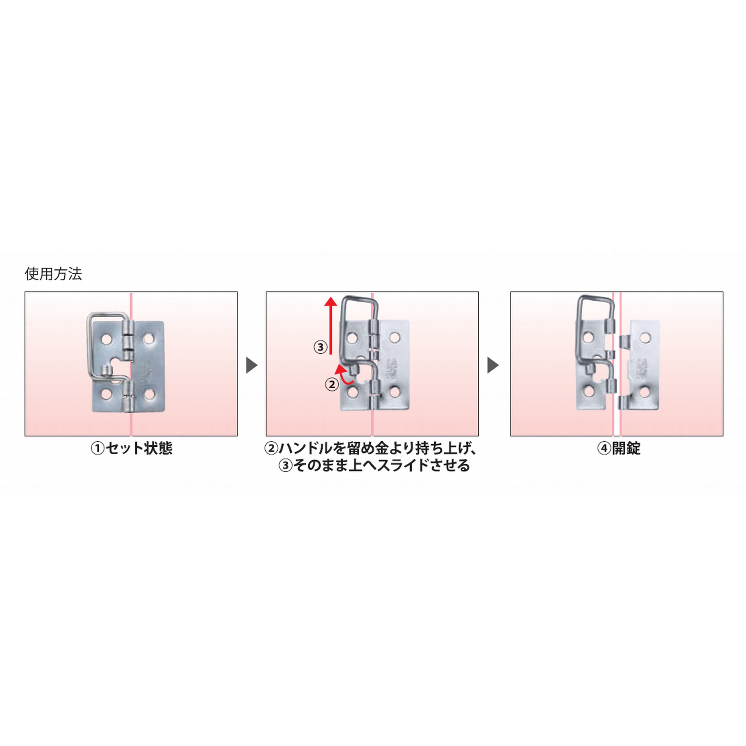 GB蝶番掛金 ヒットハードウェアー 【通販モノタロウ】