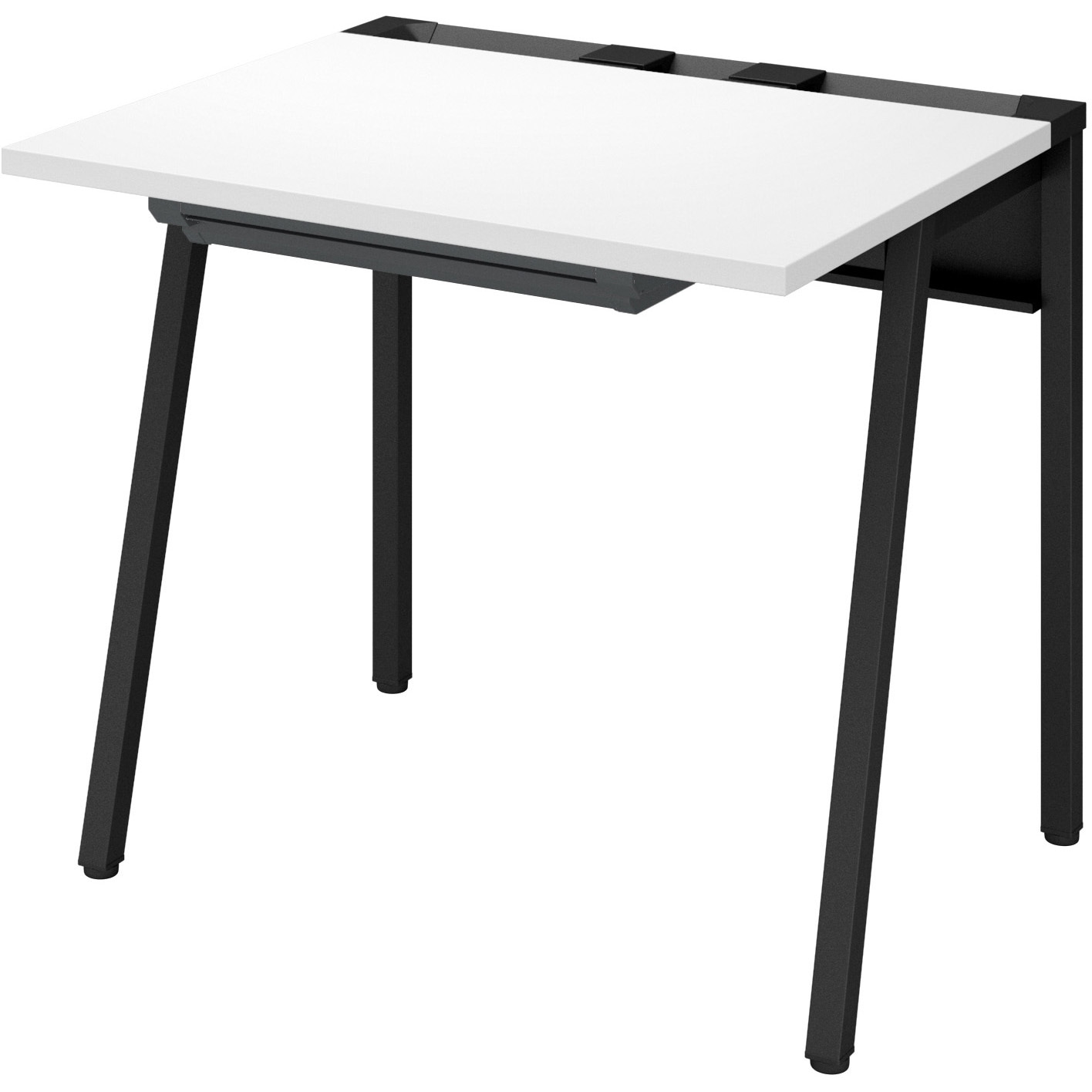 DLE-H0807-BKWH1 LEAN 平机 センター引き出し付き(配送・組立サービス付き) コクヨ 高さ720mm幅800mm奥行700mm  DLE-H0807-BKWH1 21,286円