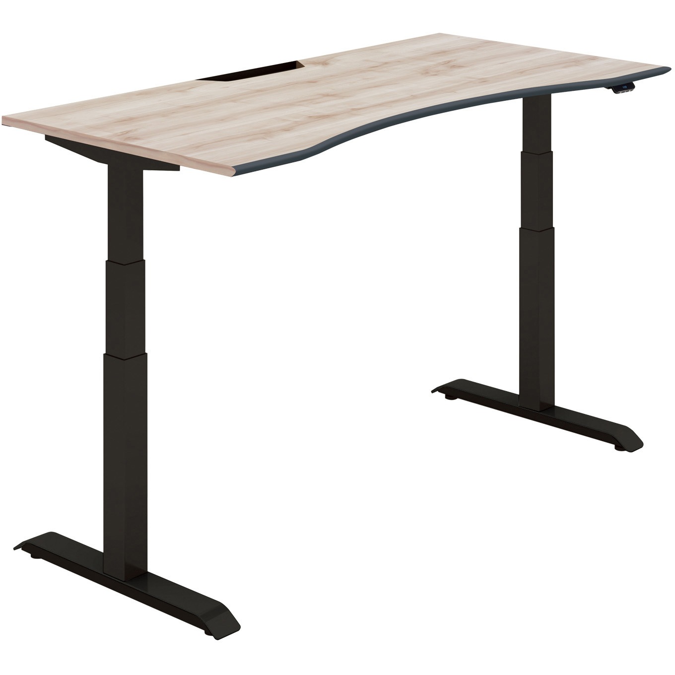 DSE-LWA1608F-6AY03 ウイングテーブル シークエンス ソフトエッジ天板 フルスペックレバー昇降(配送・組立サービス付き) 1台 コクヨ 【通販モノタロウ】