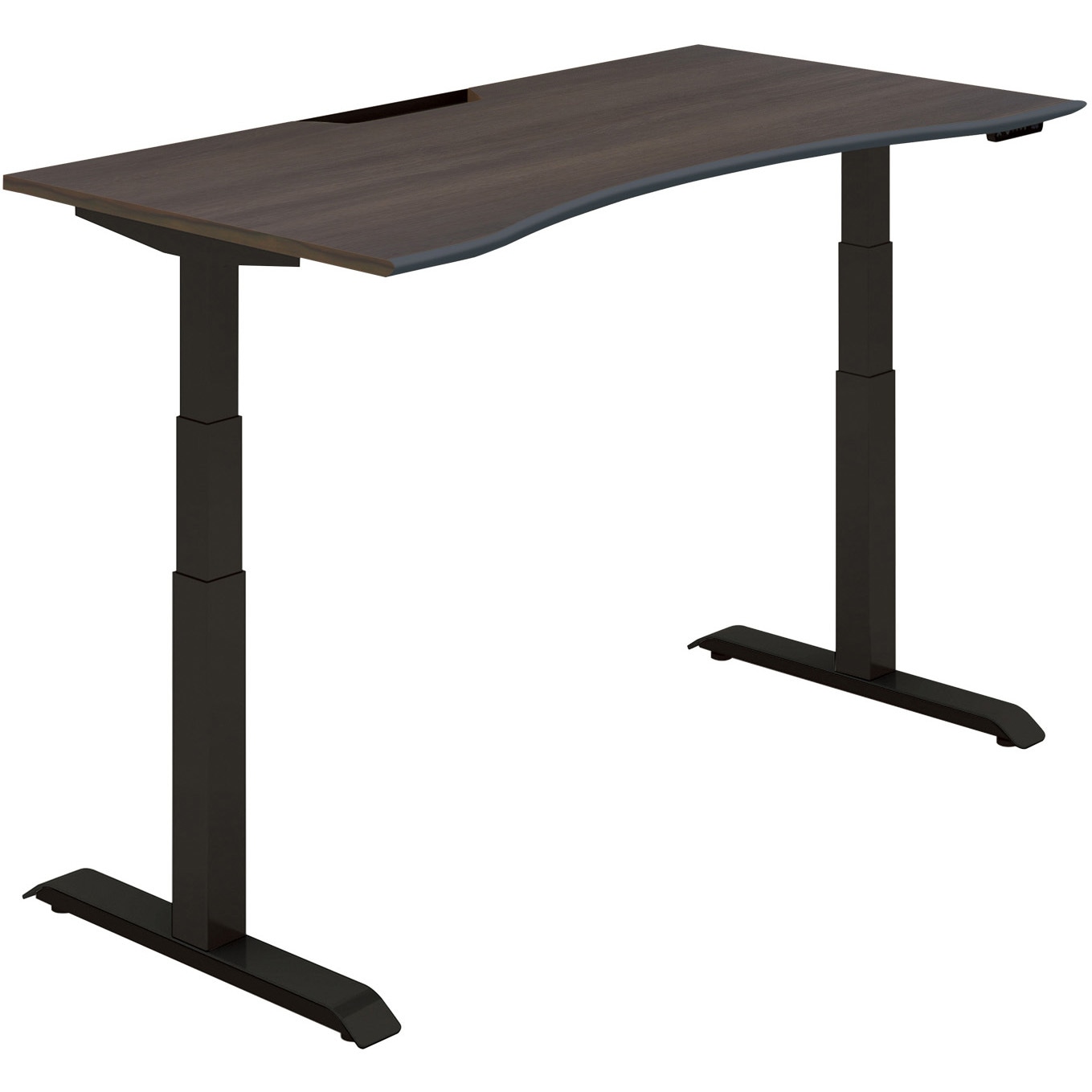 DSE-LWA1508M-6AG83 ウイングテーブル シークエンス ソフトエッジ天板 ボタン昇降(配送・組立サービス付き) コクヨ 奥行775mm高さ630～1290mm  DSE-LWA1508M-6AG83 249,800円