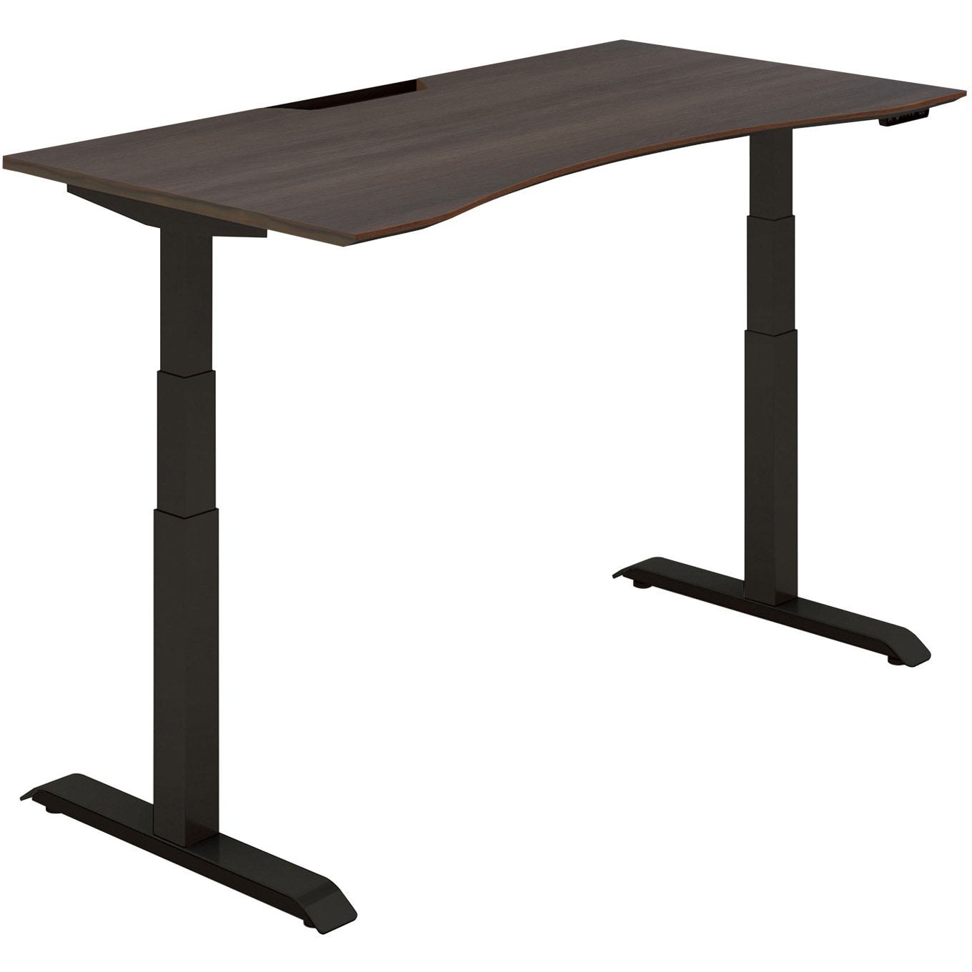 DSE-LWF1508M-6AG83 ウイングテーブル シークエンス 船底エッジ天板 ボタン昇降(配送・組立サービス付き) コクヨ 奥行775mm高さ630～1290mm  DSE-LWF1508M-6AG83 239,800円