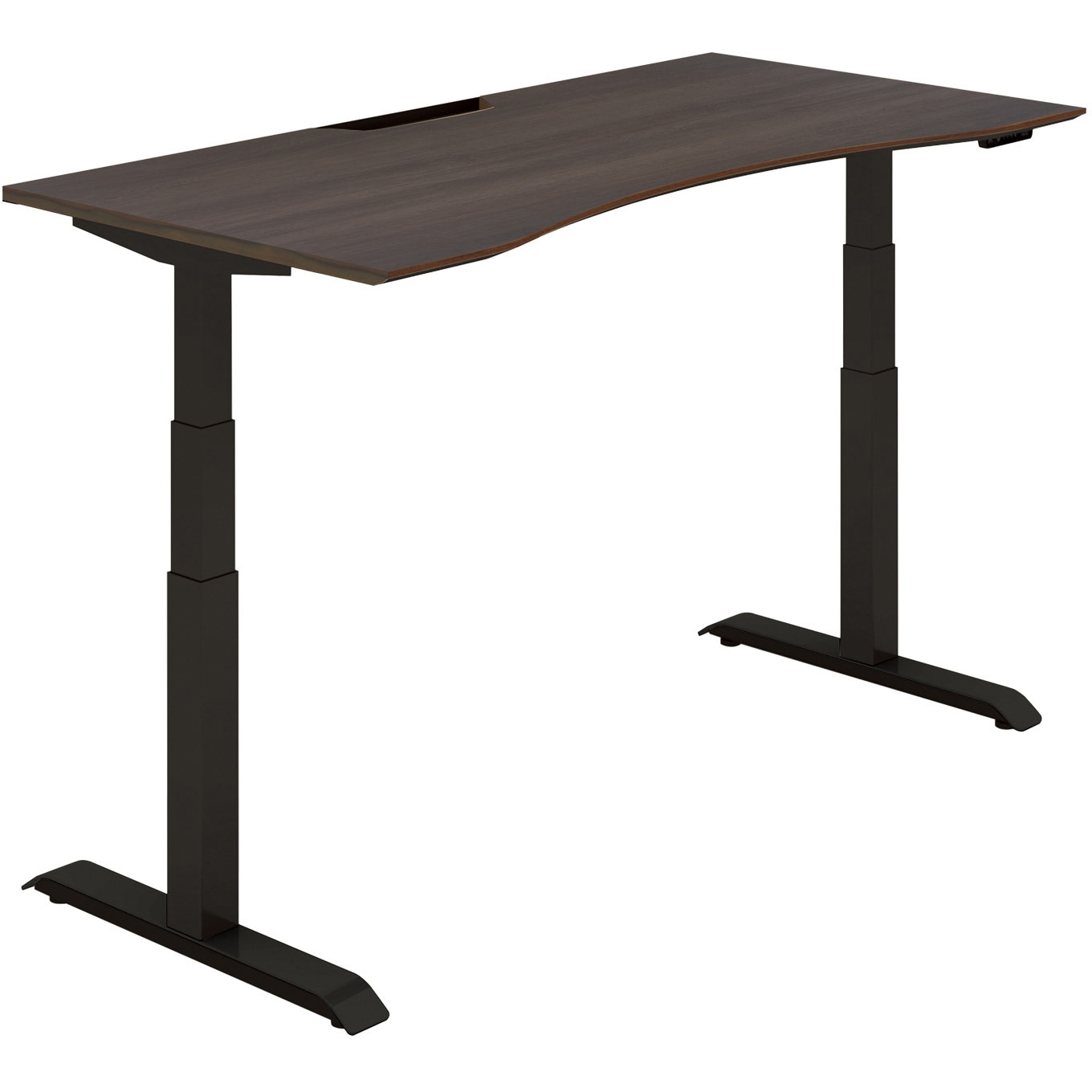 DSE-LWF1608M-6AG83 ウイングテーブル シークエンス 船底エッジ天板 ボタン昇降(配送・組立サービス付き) コクヨ 奥行775mm高さ630～1290mm  DSE-LWF1608M-6AG83 239,800円