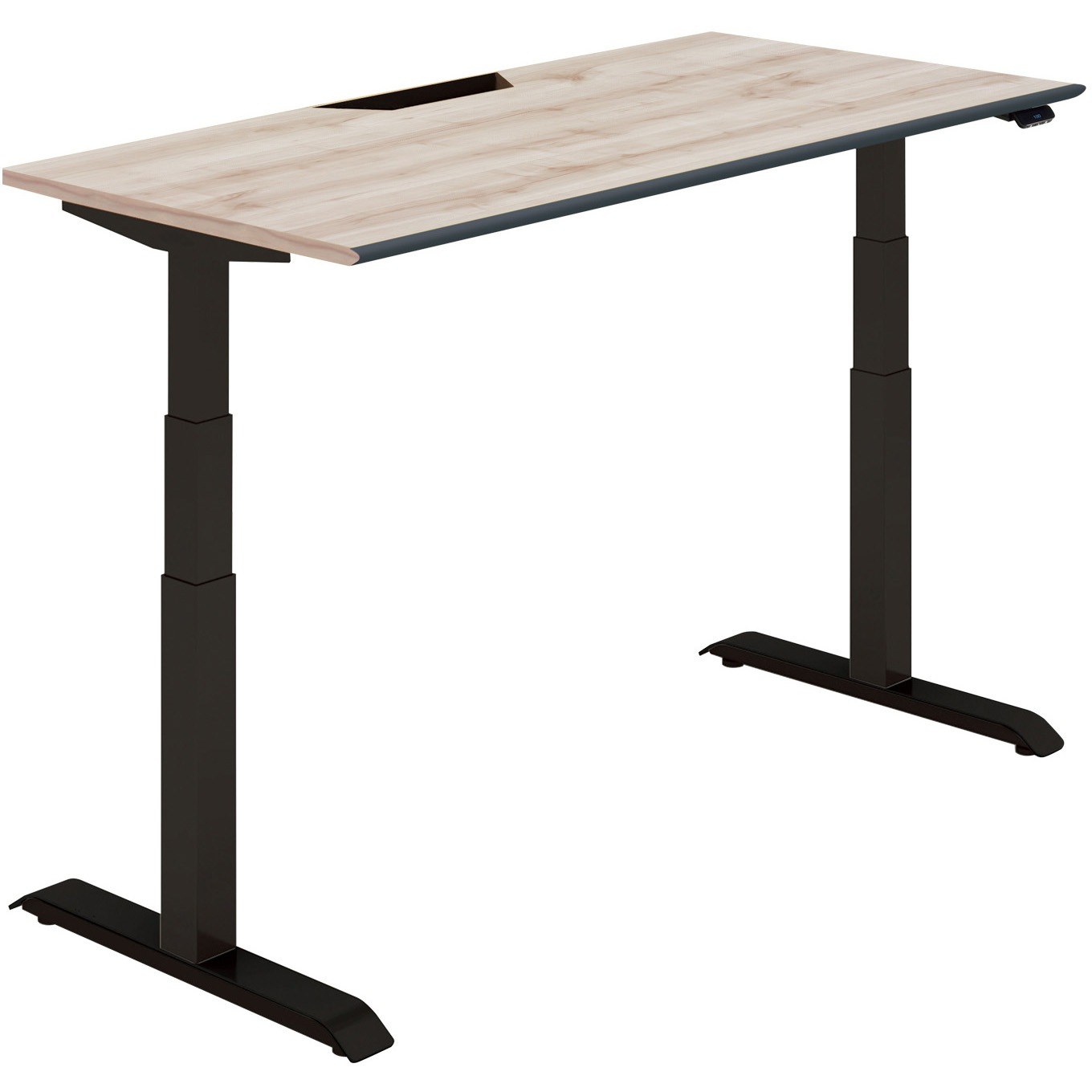 DSE-LSA1507F-6AY03 スタンダードテーブル シークエンス ソフトエッジ天板 フルスペックレバー昇降(配送・組立サービス付き) 1台 コクヨ 【通販モノタロウ】デスク・テーブル