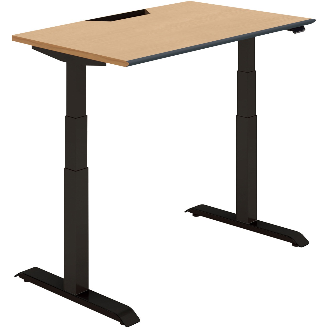 DSE-LSA1207B-6AP13 スタンダードテーブル シークエンス ソフトエッジ天板 ベーシックレバー昇降(配送・組立サービス付き) 1台 コクヨ 【通販モノタロウ】