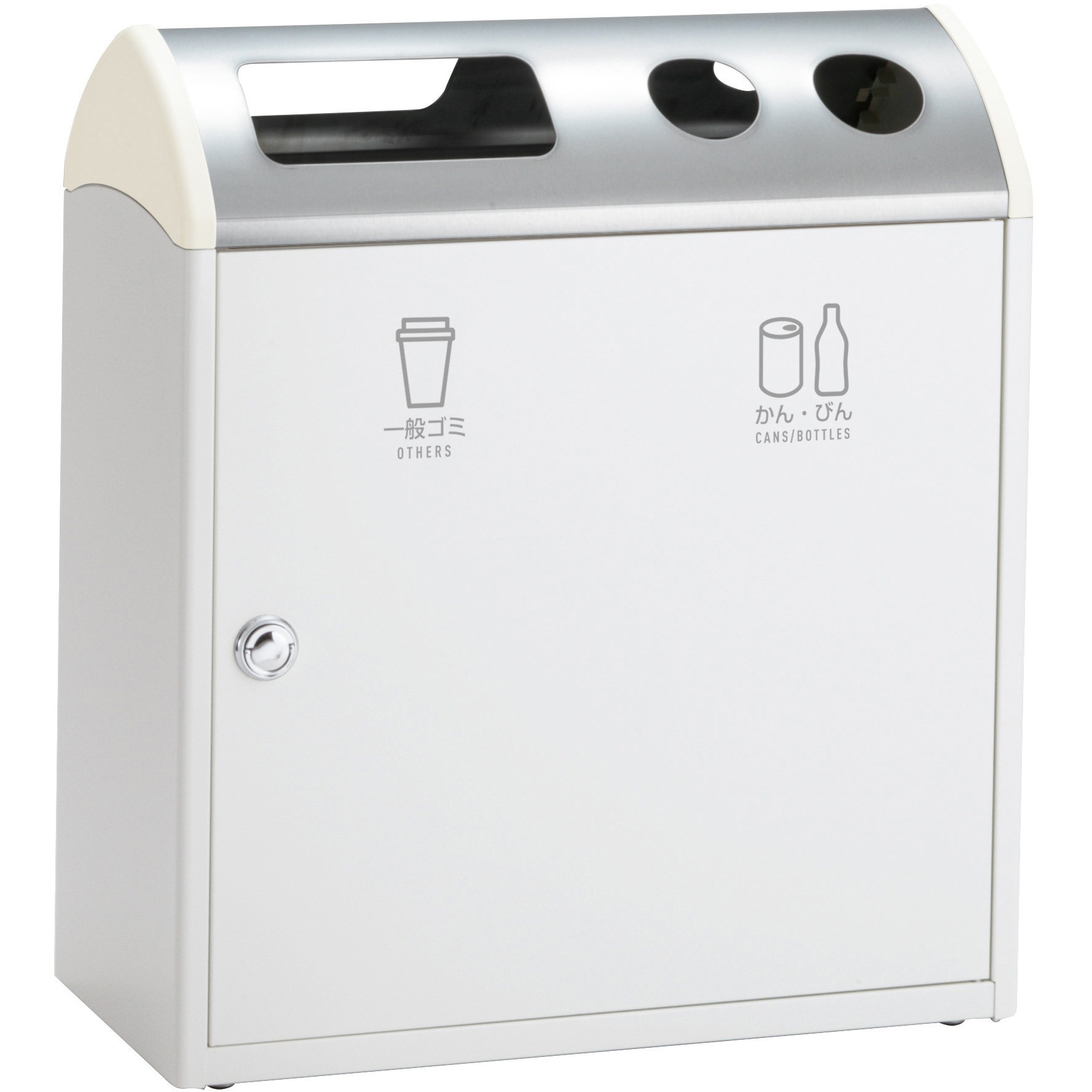 DS-168-830-7 Trim(トリム) SR L テラモト 本体+フタ 容量40×2L オープン式 オフホワイト色   DS-168-830-7