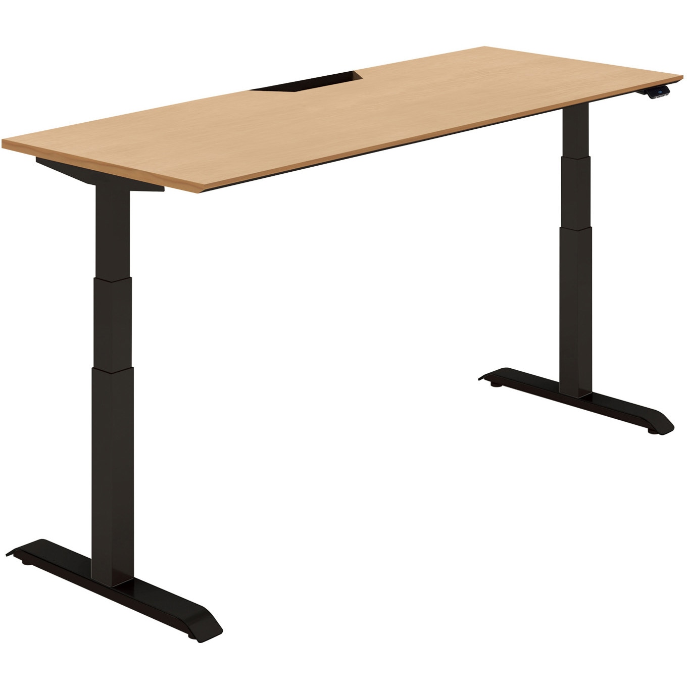 DSE-LSF1807F-6AP13 スタンダードテーブル シークエンス 船底天板 フルスペックレバー昇降(配送・組立サービス付き) 1台 コクヨ 【通販モノタロウ】