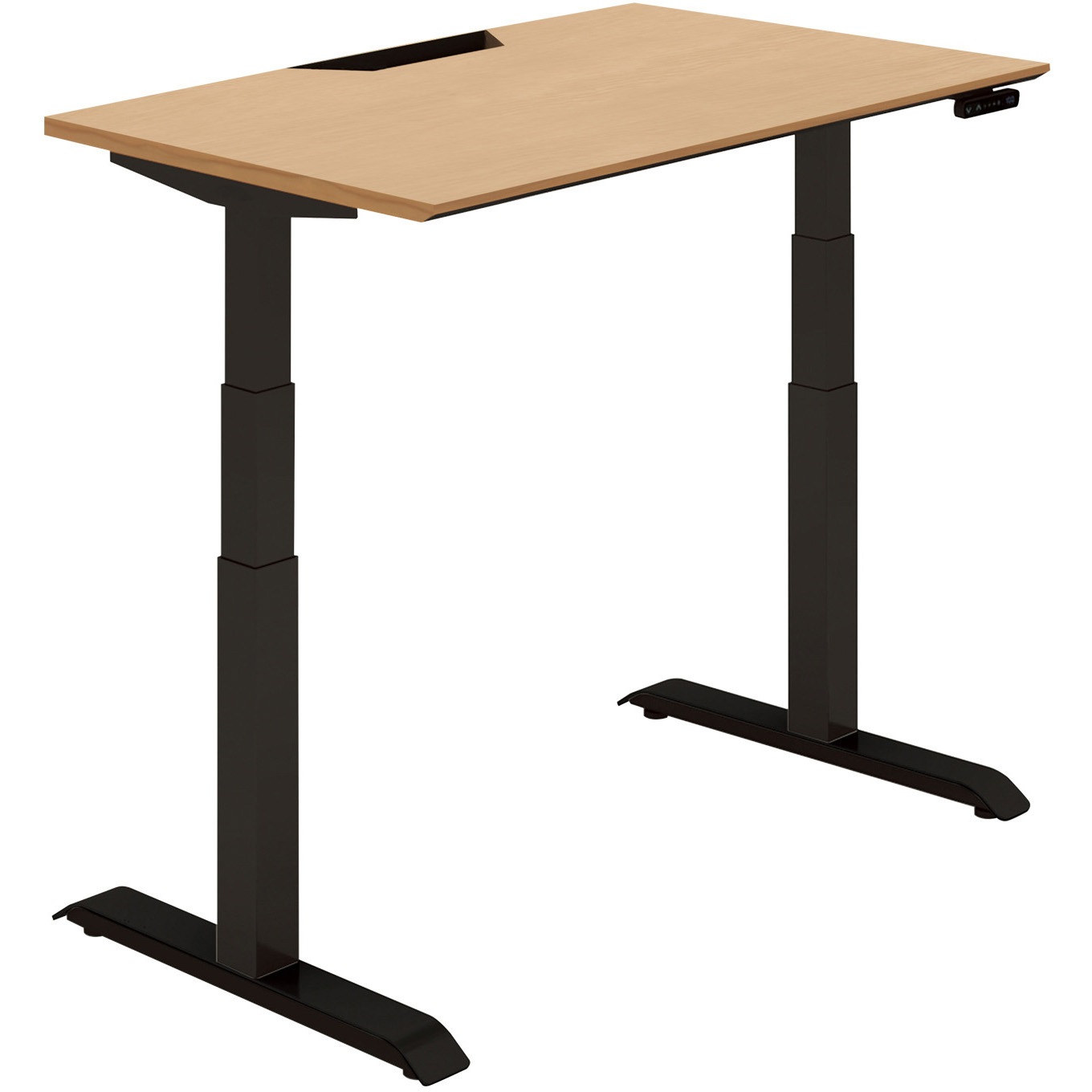 DSE-LSF1207M-6AP13 スタンダードテーブル シークエンス 船底天板 ボタン昇降(配送・組立サービス付き) コクヨ 奥行675mm高さ630～1290mm  DSE-LSF1207M-6AP13