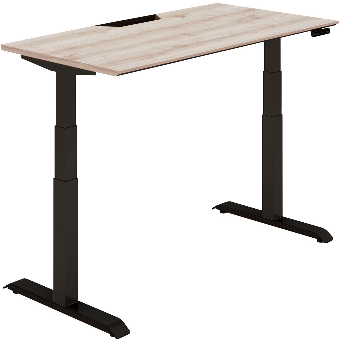 DSE-LSF1407M-6AY03 スタンダードテーブル シークエンス 船底天板 ボタン昇降(配送・組立サービス付き) コクヨ 奥行675mm高さ630～1290mm  DSE-LSF1407M-6AY03 209,800円