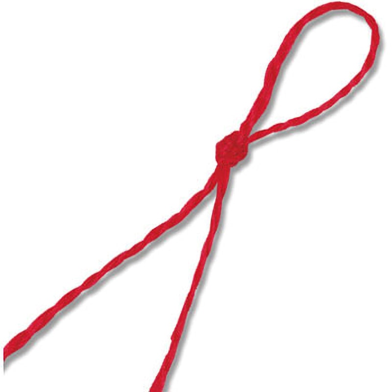 赤いひも カラー麻ひも HEIKO レッド色 1巻 - 【通販モノタロウ】