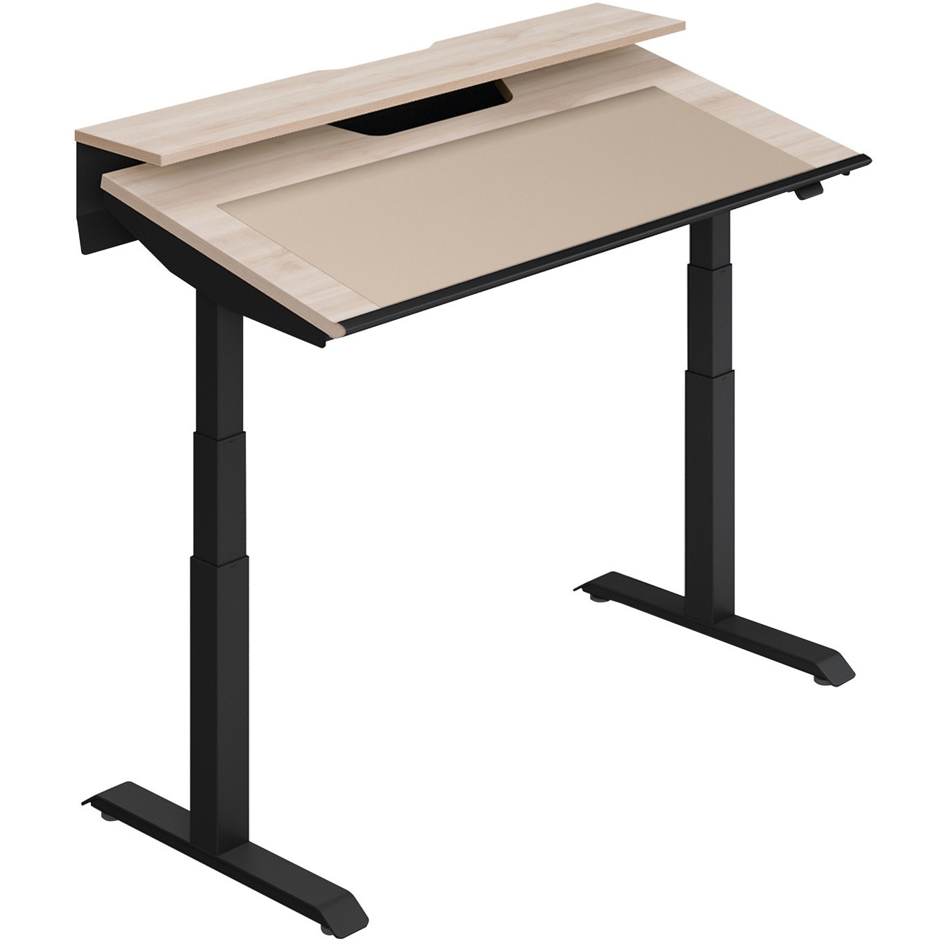 DSE-TSP1407F-6AY03 チルトテーブル シークエンス フルスペックレバー昇降(配送・組立サービス付き) コクヨ 奥行675mm高さ680～1290mm  DSE-TSP1407F-6AY03