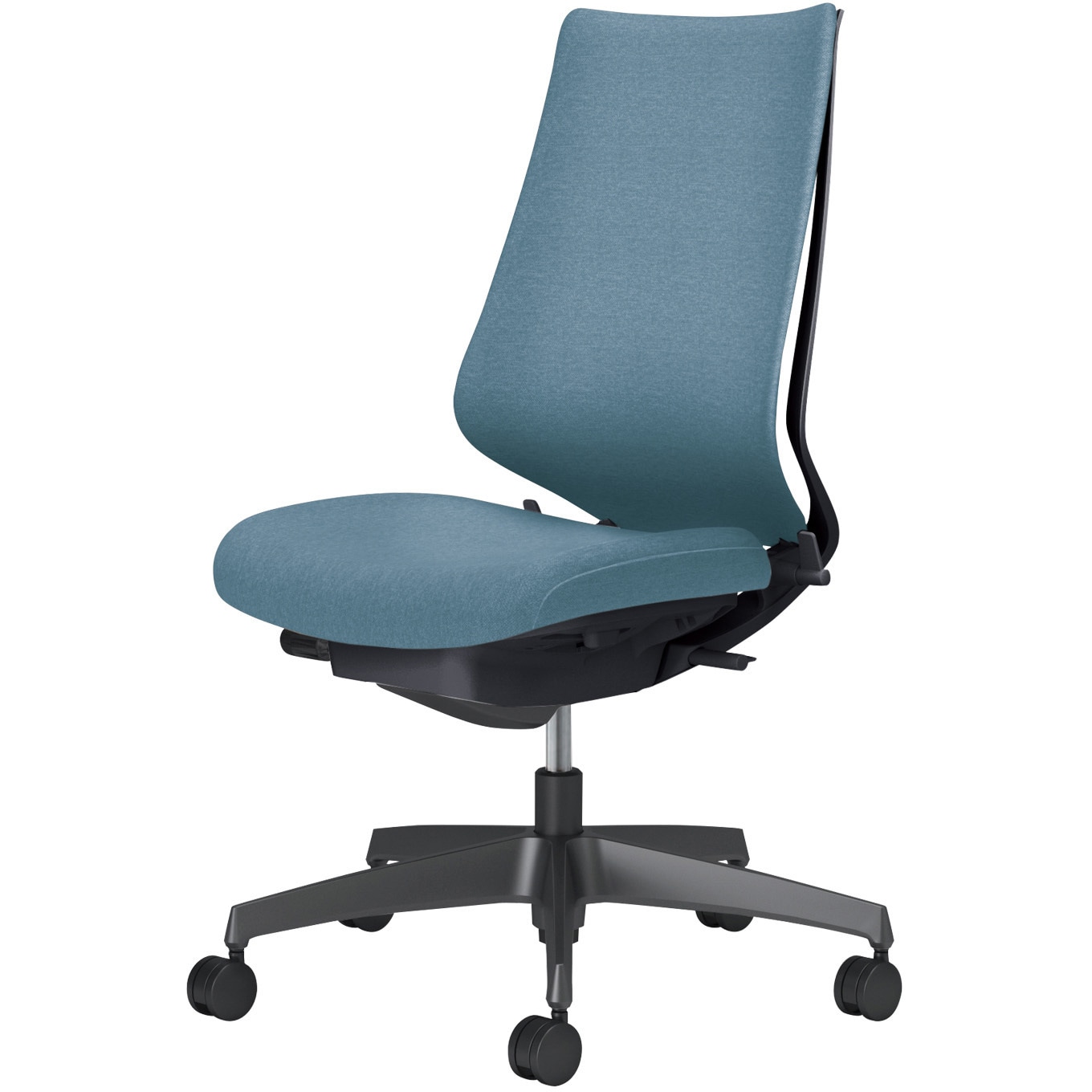 C08-B200CW-BR3R31 オフィスチェアー デュオラ2 クッションタイプ ハイバック(配送・組立サービス付き) コクヨ ランバーサポートなし ナイロンキャスター 肘なし   C08-B200CW-BR3R31