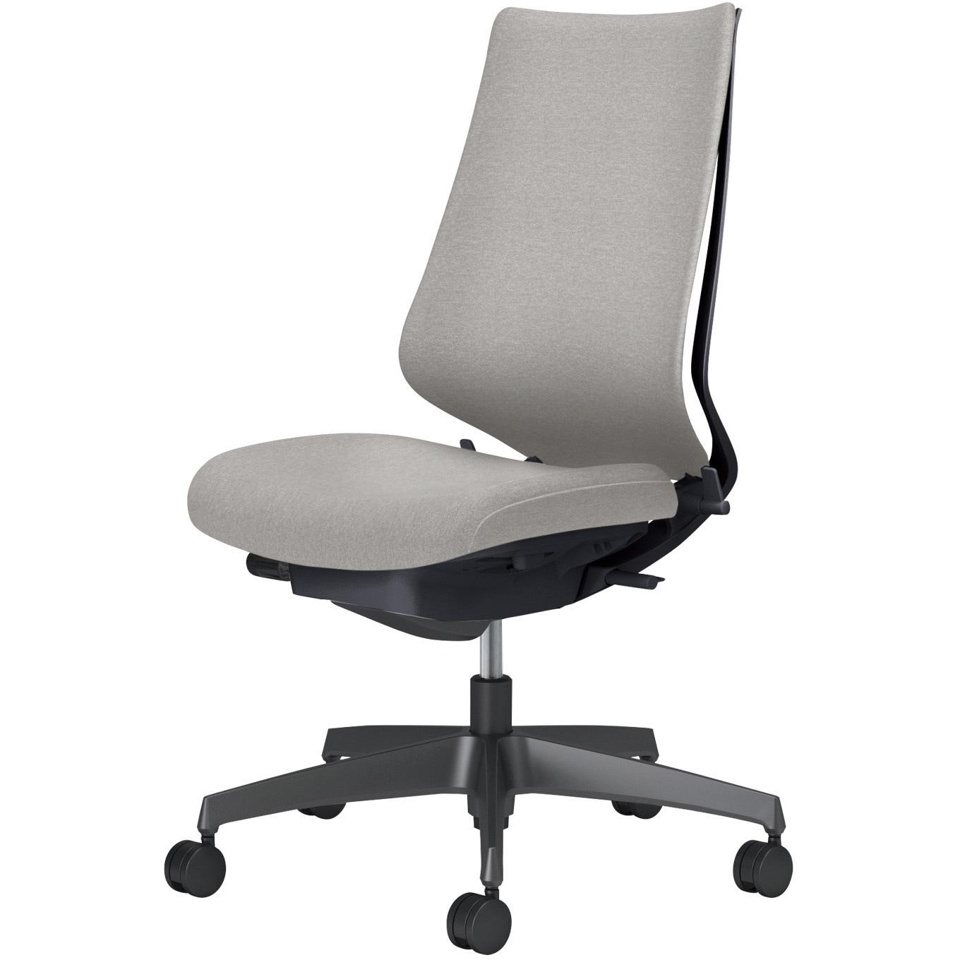 C08-B200CW-BE3E31 オフィスチェアー デュオラ2 クッションタイプ ハイバック(配送・組立サービス付き) コクヨ ランバーサポートなし ナイロンキャスター 肘なし   C08-B200CW-BE3E31