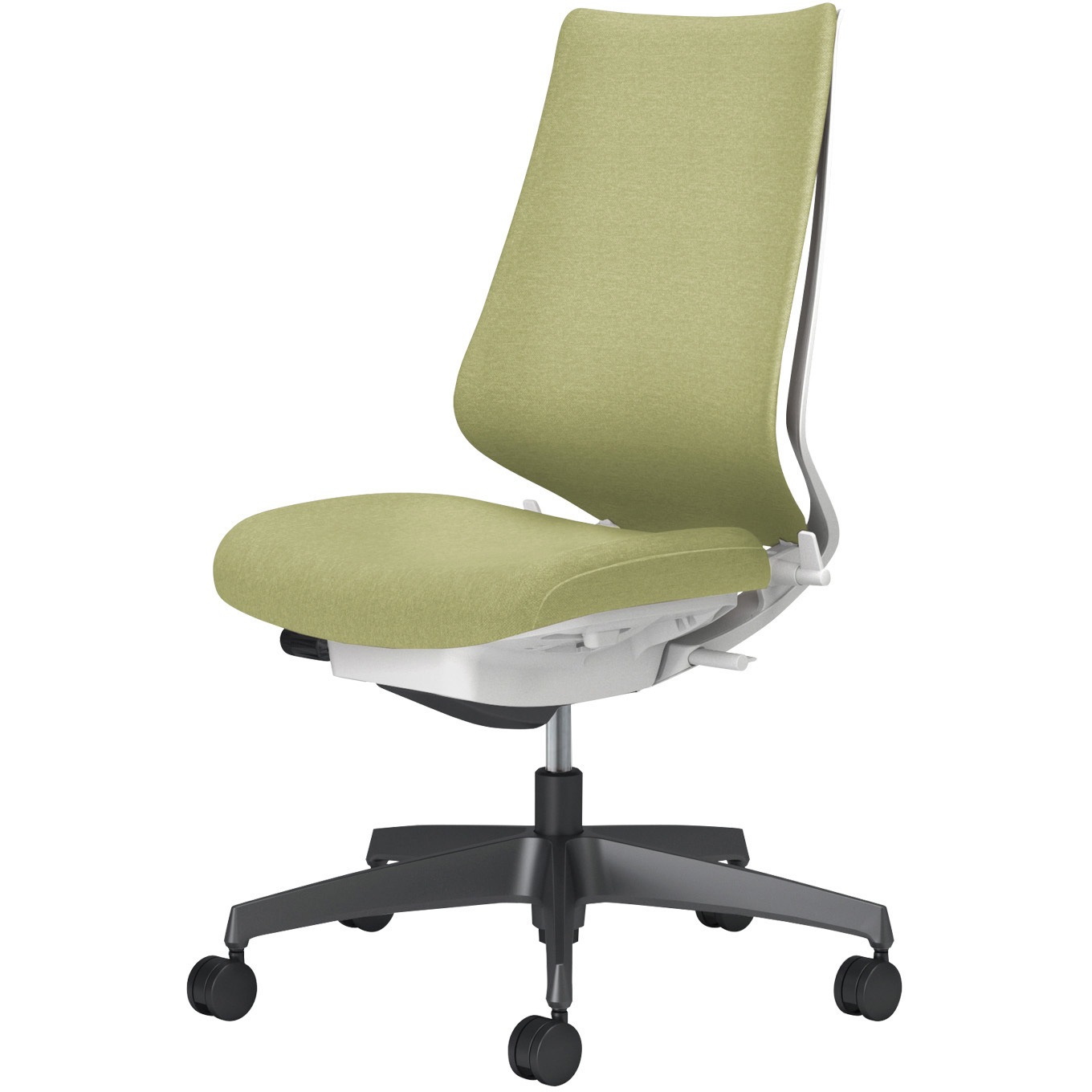 C08-B200CU-WV3V31 オフィスチェアー デュオラ2 クッションタイプ ハイバック(配送・組立サービス付き) コクヨ ランバーサポートなし ポリウレタン巻きキャスター 肘なし   C08-B200CU-WV3V31