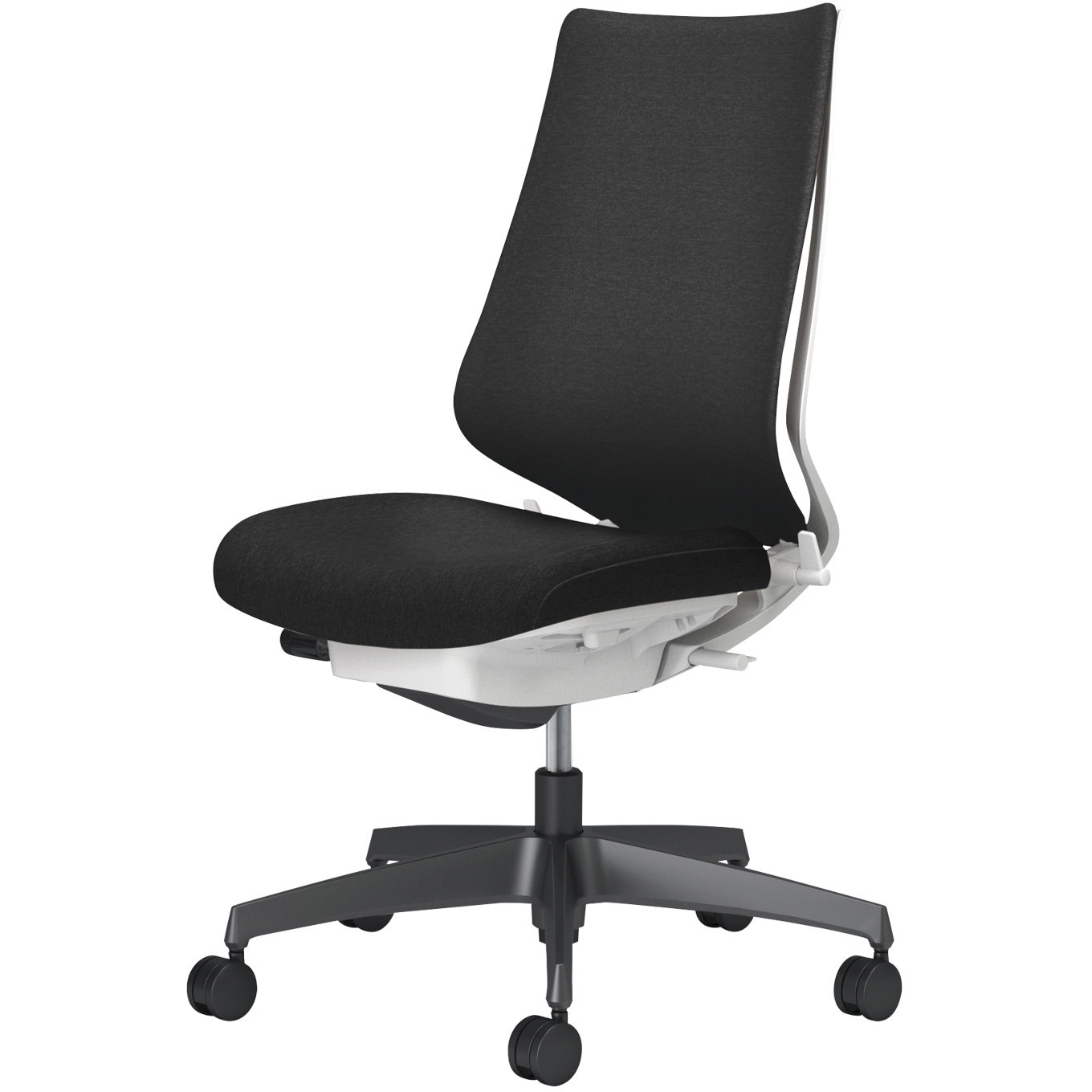 C08-B200CU-WE6E61 オフィスチェアー デュオラ2 クッションタイプ ハイバック(配送・組立サービス付き) コクヨ ランバーサポートなし ポリウレタン巻きキャスター 肘なし   C08-B200CU-WE6E61 44,388円