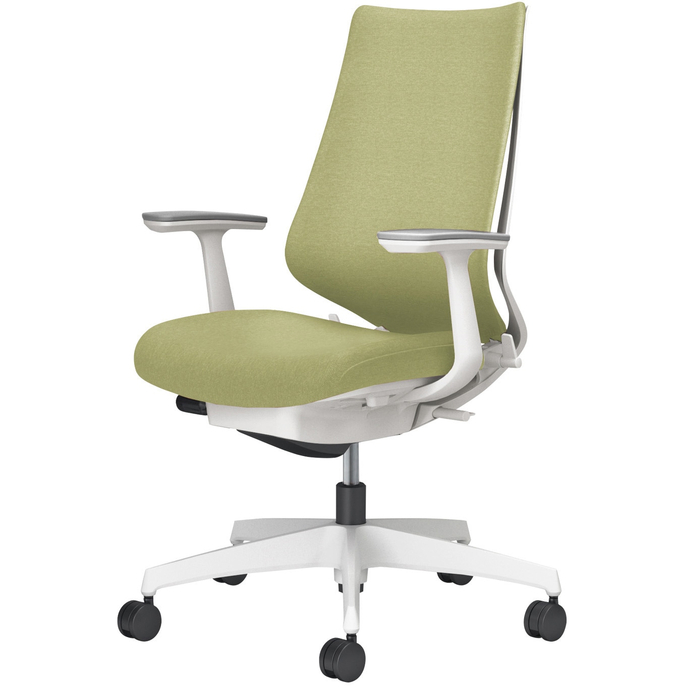 C08-W210CW-WV3V31 オフィスチェアー デュオラ2 クッションタイプ ハイバック(配送・組立サービス付き) コクヨ ランバーサポートなし ナイロンキャスター T型肘   C08-W210CW-WV3V31