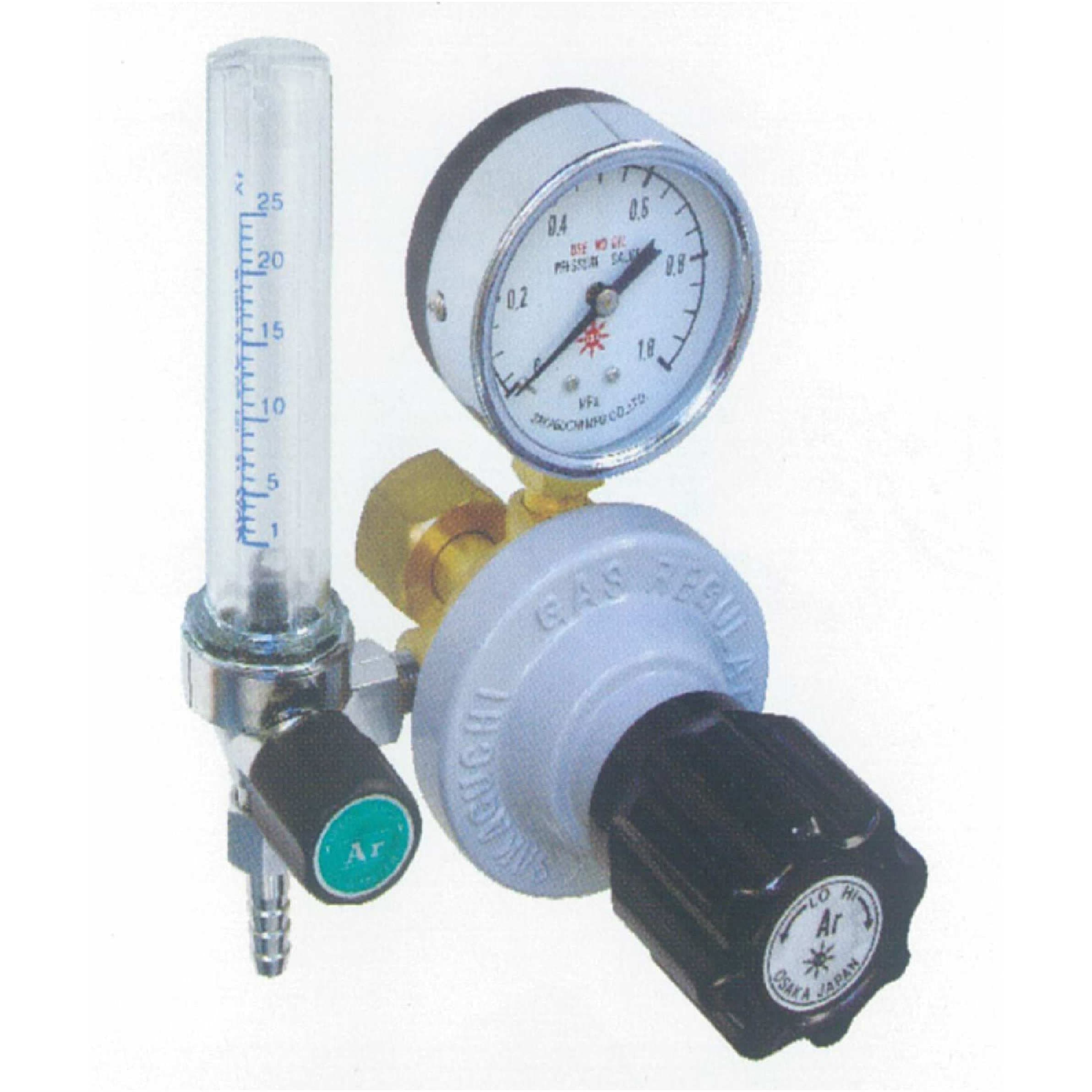 R-6F-Ar アルゴン配管用ガス調整器 1個 阪口製作所 【通販モノタロウ】