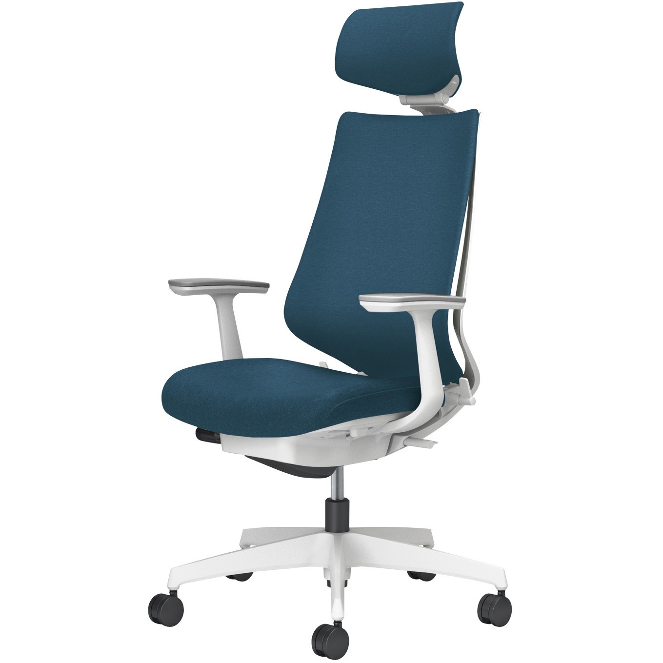 C08-W310CW-WT7T71 オフィスチェアー デュオラ2 クッションタイプ ヘッドレスト付き(配送・組立サービス付き) 1脚 コクヨ 【通販モノタロウ】