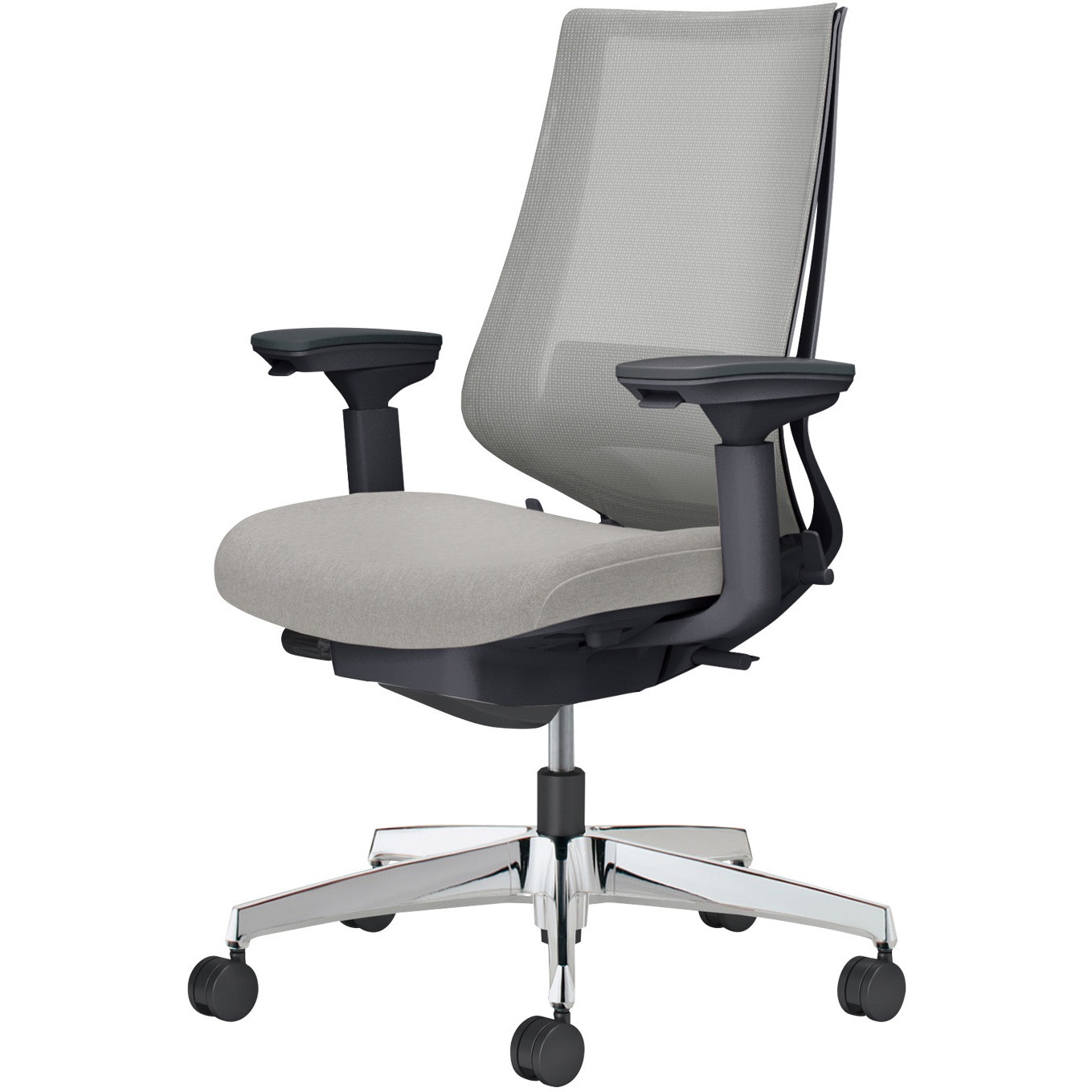 C08-P232MW-BE3E31 オフィスチェアー デュオラ2 メッシュタイプ ハイバック(配送・組立サービス付き) コクヨ 可動肘 ナイロンキャスター ランバーサポート付き   C08-P232MW-BE3E31