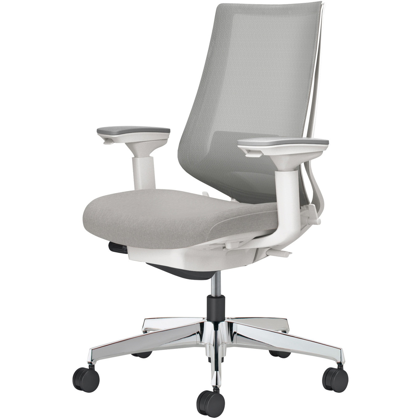 C08-P232MU-WE3E31 オフィスチェアー デュオラ2 メッシュタイプ ハイバック(配送・組立サービス付き) コクヨ 可動肘 ポリウレタン巻きキャスター ランバーサポート付き   C08-P232MU-WE3E31