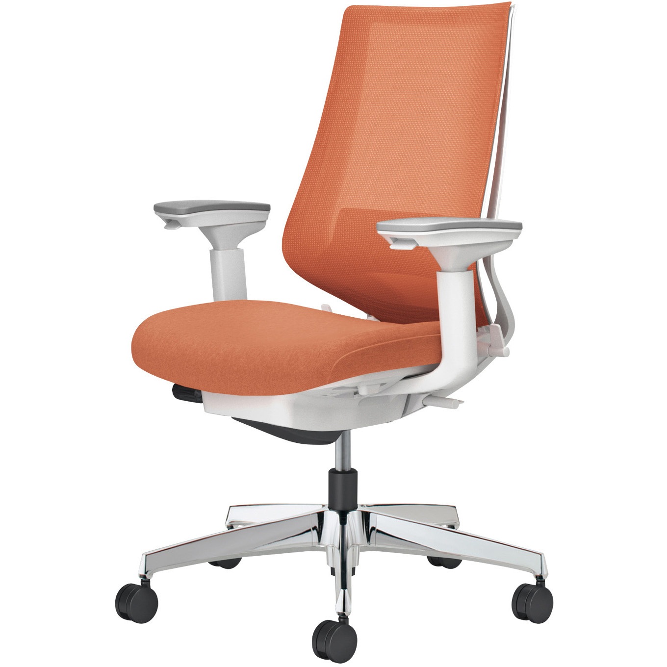 C08-P232MU-W0T0T1 オフィスチェアー デュオラ2 メッシュタイプ ハイバック(配送・組立サービス付き) コクヨ 可動肘 ポリウレタン巻きキャスター ランバーサポート付き   C08-P232MU-W0T0T1