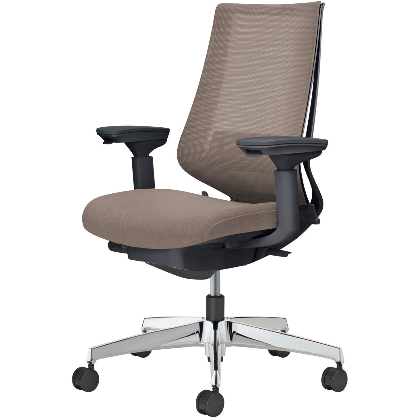 C08-P232MU-BM6M61 オフィスチェアー デュオラ2 メッシュタイプ ハイバック(配送・組立サービス付き) コクヨ 可動肘 ポリウレタン巻きキャスター ランバーサポート付き   C08-P232MU-BM6M61