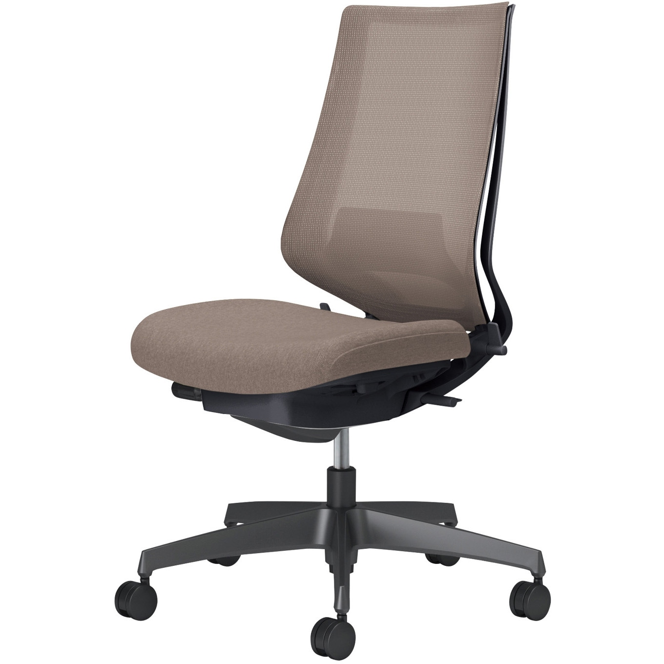 C08-B202MU-BM6M61 オフィスチェアー デュオラ2 メッシュタイプ ハイバック(配送・組立サービス付き) コクヨ 肘なし ポリウレタン巻きキャスター ランバーサポート付き   C08-B202MU-BM6M61