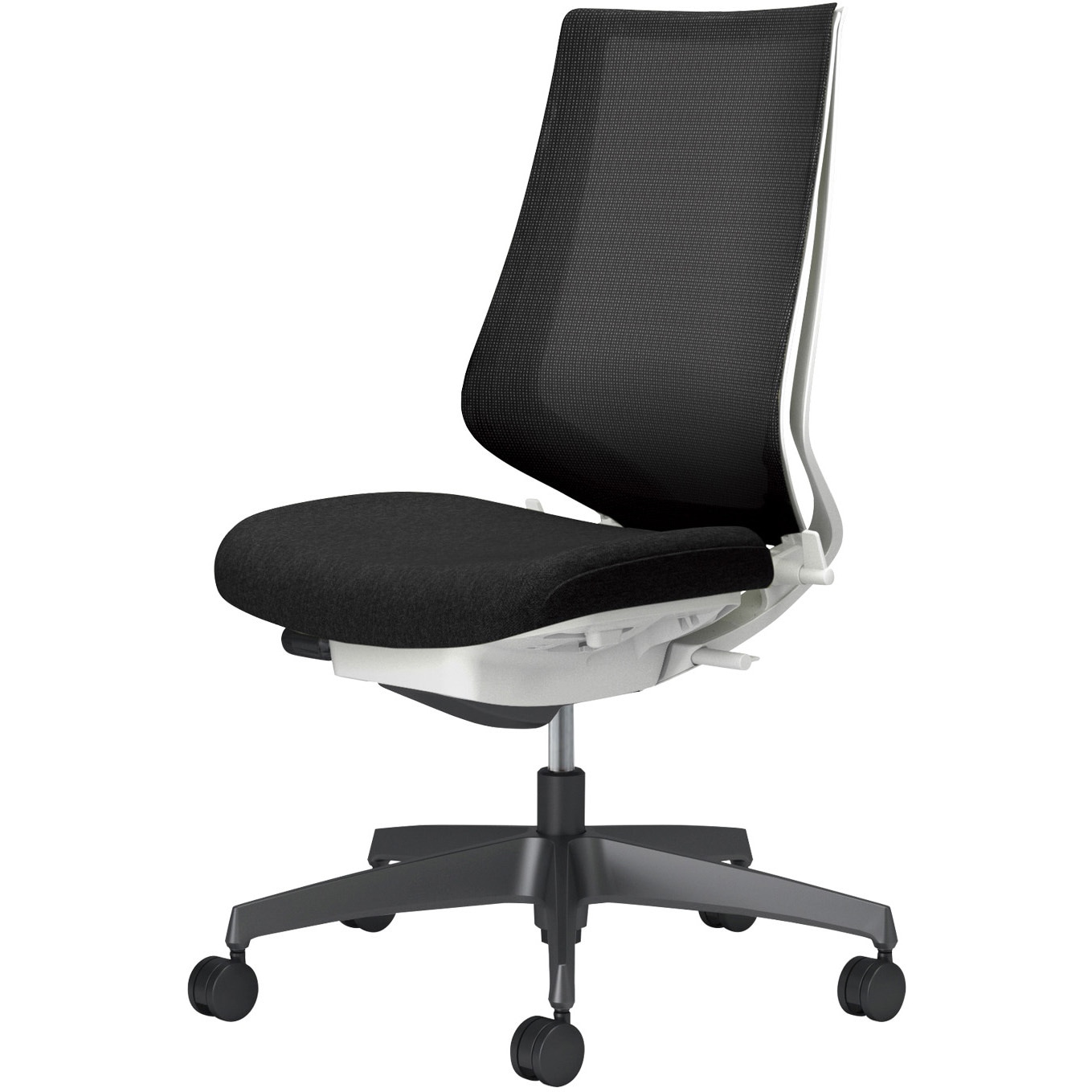 C08-B200MU-WE6E61 オフィスチェアー デュオラ2 メッシュタイプ ハイバック(配送・組立サービス付き) コクヨ 肘なし ポリウレタン巻きキャスター ランバーサポートなし   C08-B200MU-WE6E61