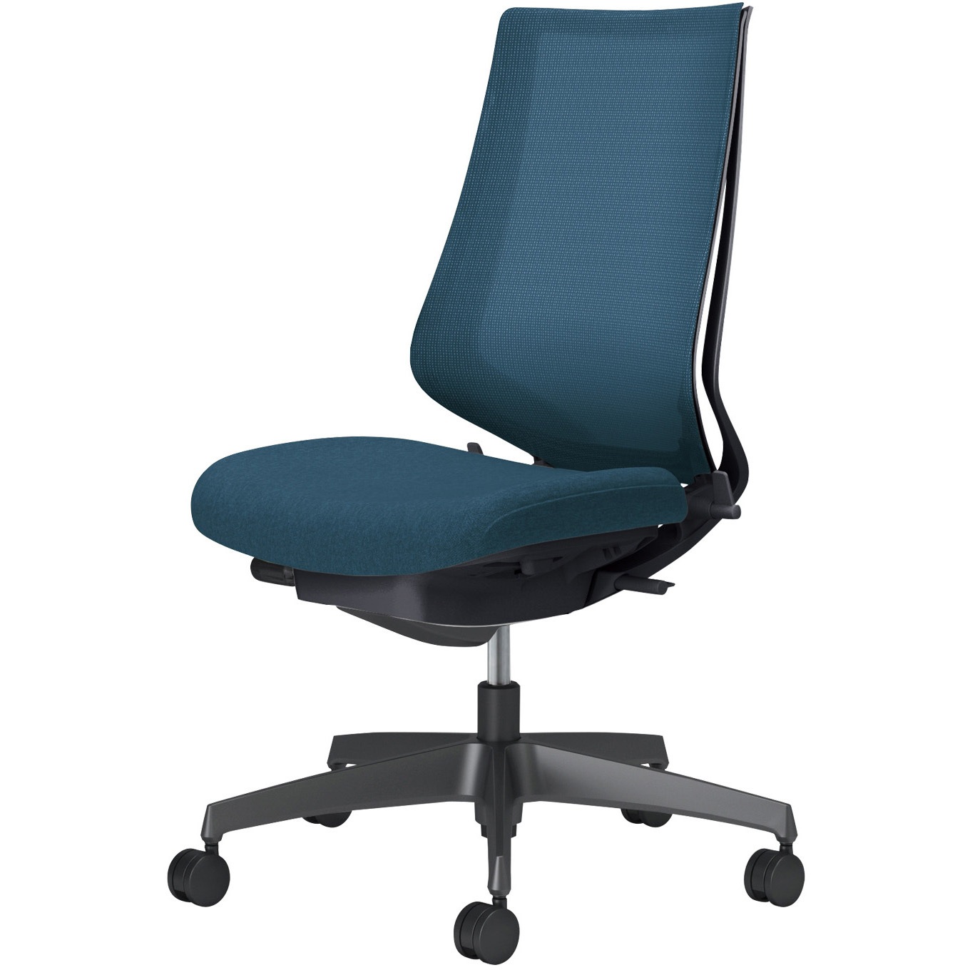 C08-B200MU-BT7T71 オフィスチェアー デュオラ2 メッシュタイプ ハイバック(配送・組立サービス付き) コクヨ 肘なし ポリウレタン巻きキャスター ランバーサポートなし   C08-B200MU-BT7T71