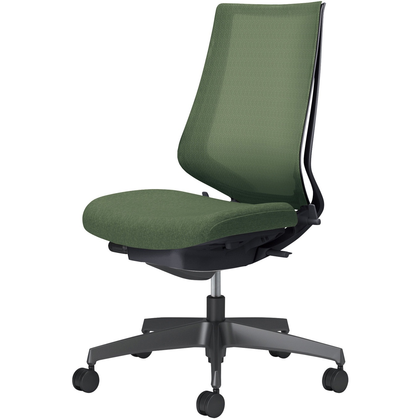 C08-B200MU-BQ6Q61 オフィスチェアー デュオラ2 メッシュタイプ ハイバック(配送・組立サービス付き) コクヨ 肘なし ポリウレタン巻きキャスター ランバーサポートなし   C08-B200MU-BQ6Q61