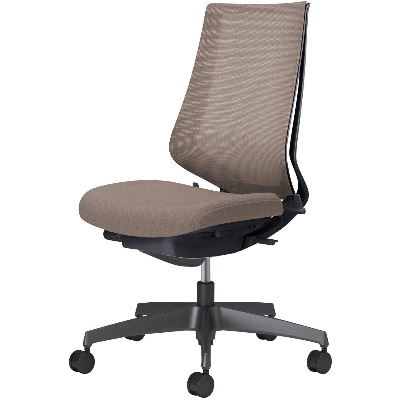 C08-B200MU-BM6M61 オフィスチェアー デュオラ2 メッシュタイプ ハイバック(配送・組立サービス付き) コクヨ 肘なし ポリウレタン巻きキャスター ランバーサポートなし   C08-B200MU-BM6M61