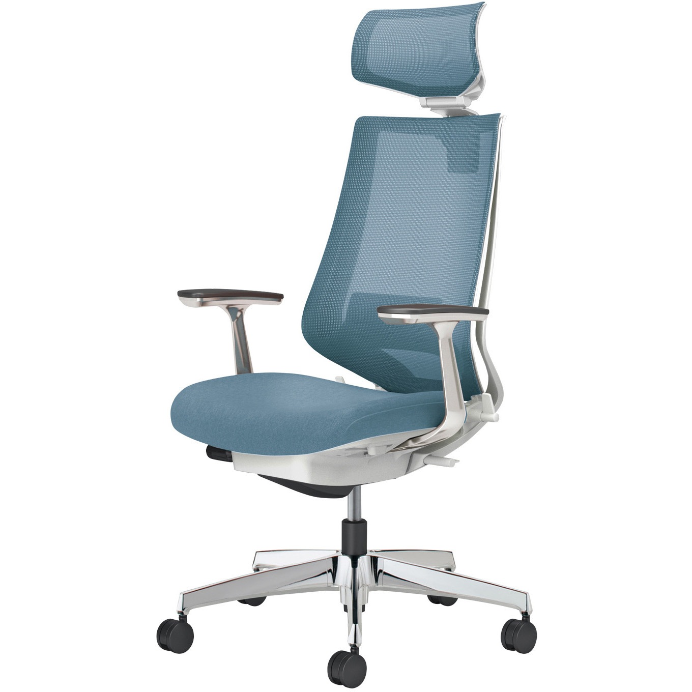 C08-P322MW-WR3R31 オフィスチェアー デュオラ2 メッシュタイプ ヘッドレスト付き(配送・組立サービス付き) 1脚 コクヨ 【通販モノタロウ】