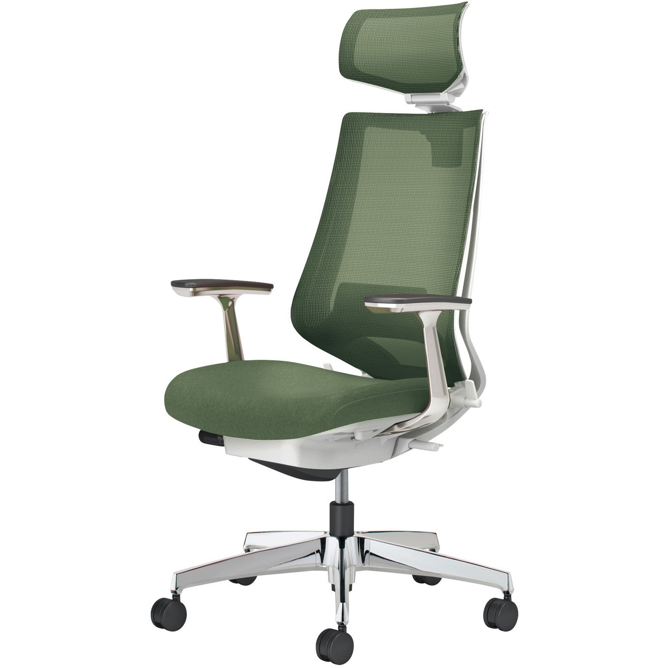 C08-P322MW-WQ6Q61 オフィスチェアー デュオラ2 メッシュタイプ ヘッドレスト付き(配送・組立サービス付き) 1脚 コクヨ 【通販モノタロウ】