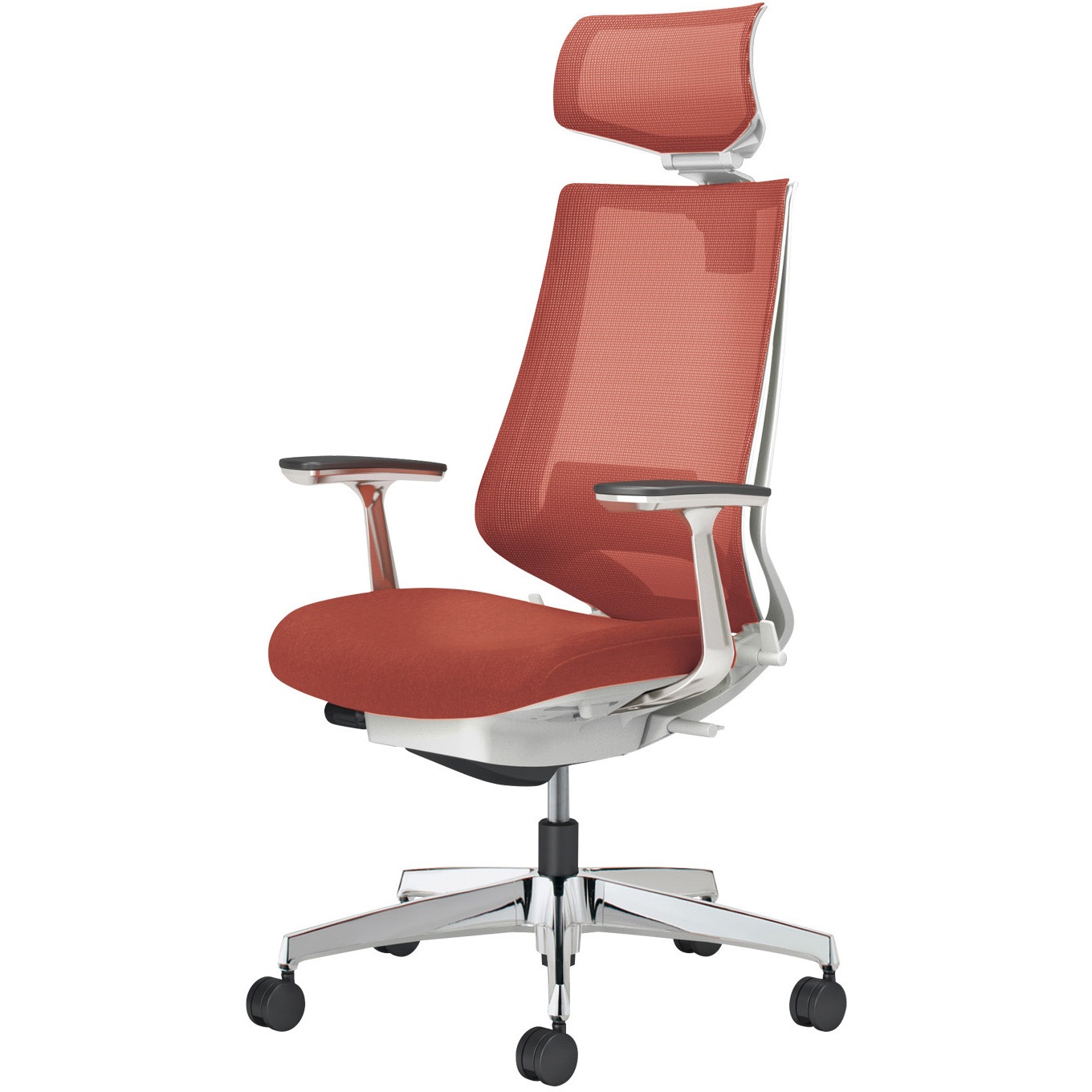 C08-P322MW-WAGAG1 オフィスチェアー デュオラ2 メッシュタイプ ヘッドレスト付き(配送・組立サービス付き) 1脚 コクヨ 【通販モノタロウ】