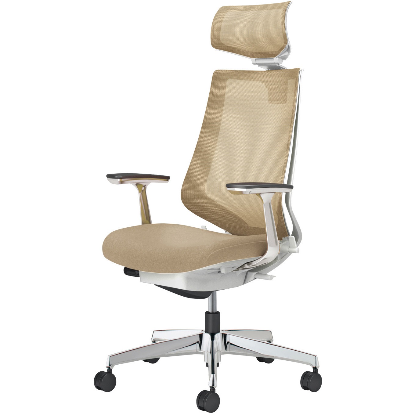 C08-P320MW-W1K1K1 オフィスチェアー デュオラ2 メッシュタイプ ヘッドレスト付き(配送・組立サービス付き) 1脚 コクヨ 【通販モノタロウ】