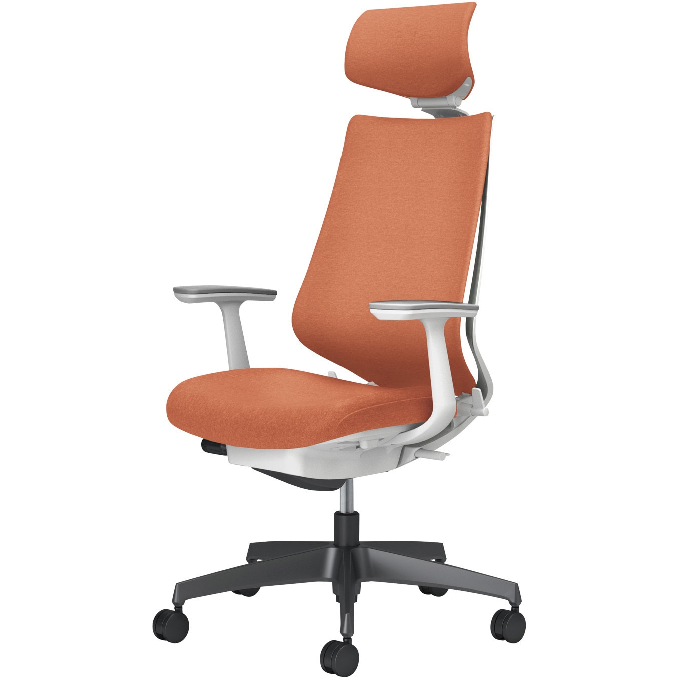 C08-B310CU-W0T0T1 オフィスチェアー デュオラ2 クッションタイプ ヘッドレスト付き(配送・組立サービス付き) 1脚 コクヨ 【通販モノタロウ】