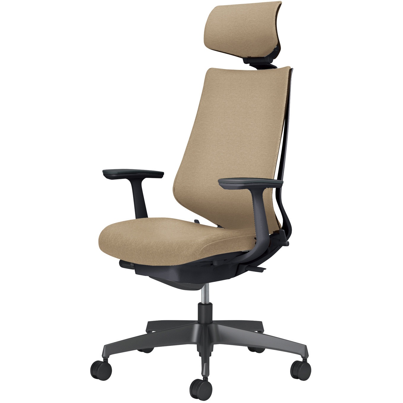 C08-B310CU-B1K1K1 オフィスチェアー デュオラ2 クッションタイプ ヘッドレスト付き(配送・組立サービス付き) 1脚 コクヨ 【通販モノタロウ】