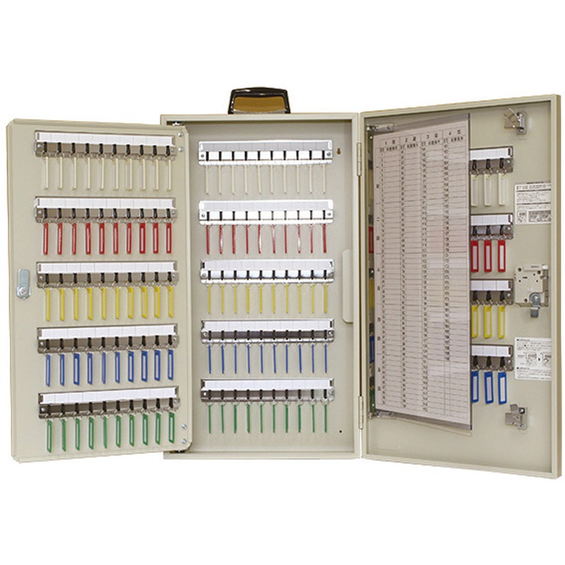 R-190 ダイヤル錠型キーボックス 携帯・壁掛兼用 タチバナ製作所 アイボリー色