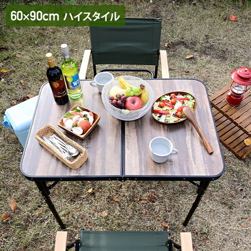 YAMAGOMORY 八卓 七輪テーブル 折り畳み BBQテーブル 庭飲み