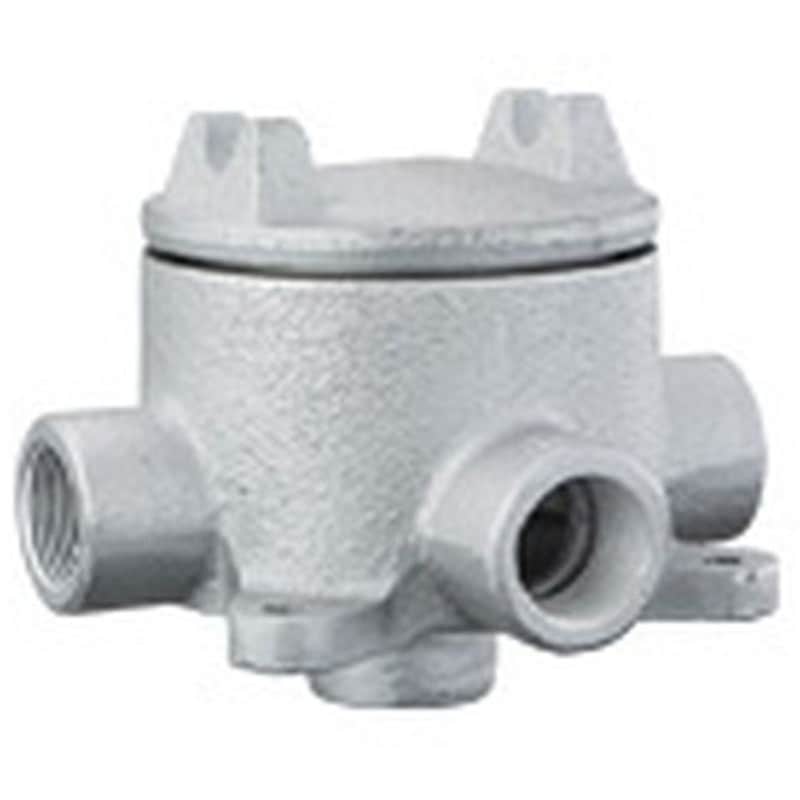 JD0328P 耐圧防爆型ジャンクションボックス 底抜型 Panasonic(パナソニック) 種類:底抜型 3方出   JD0328P