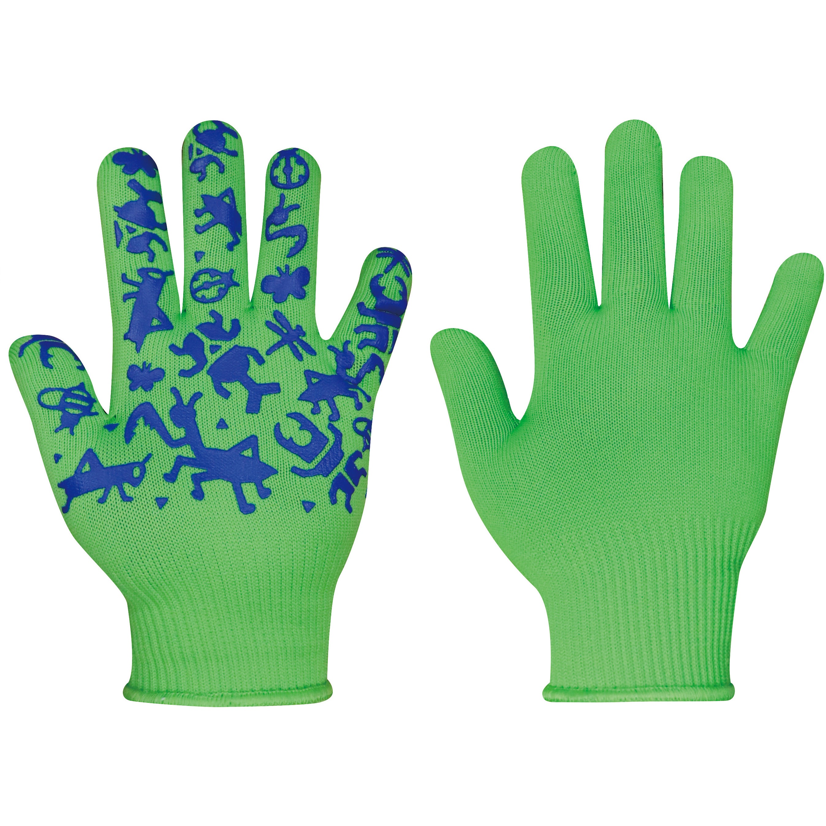 770 図鑑てぶくろ FUKUTOKU(福徳産業) 1双入 15ゲージ ナイロン