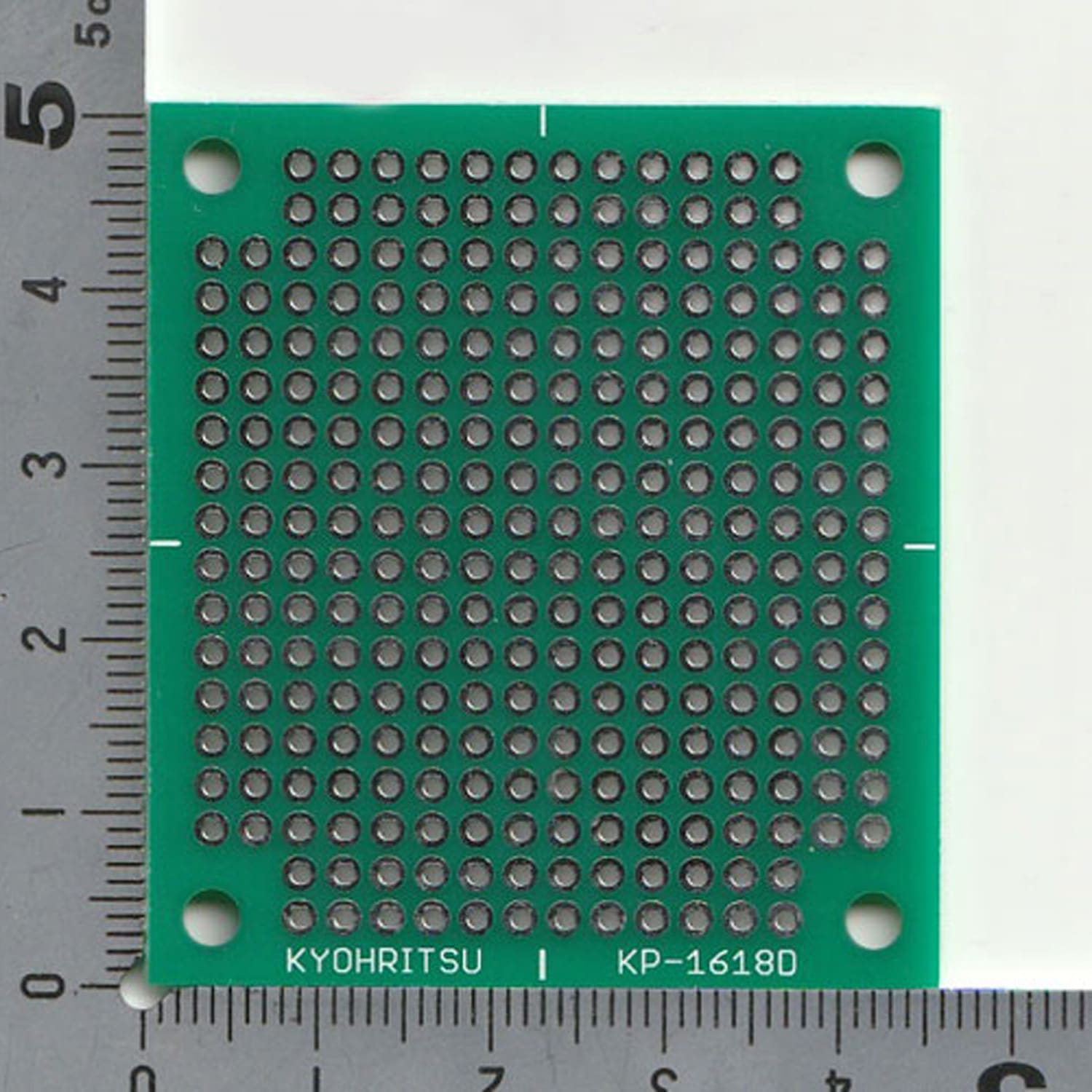 クレナパーツ及び基板 KP-1618D-1 ユニバーサル基板 共立プロダクツ 寸法46.7×51×1.6mm穴径